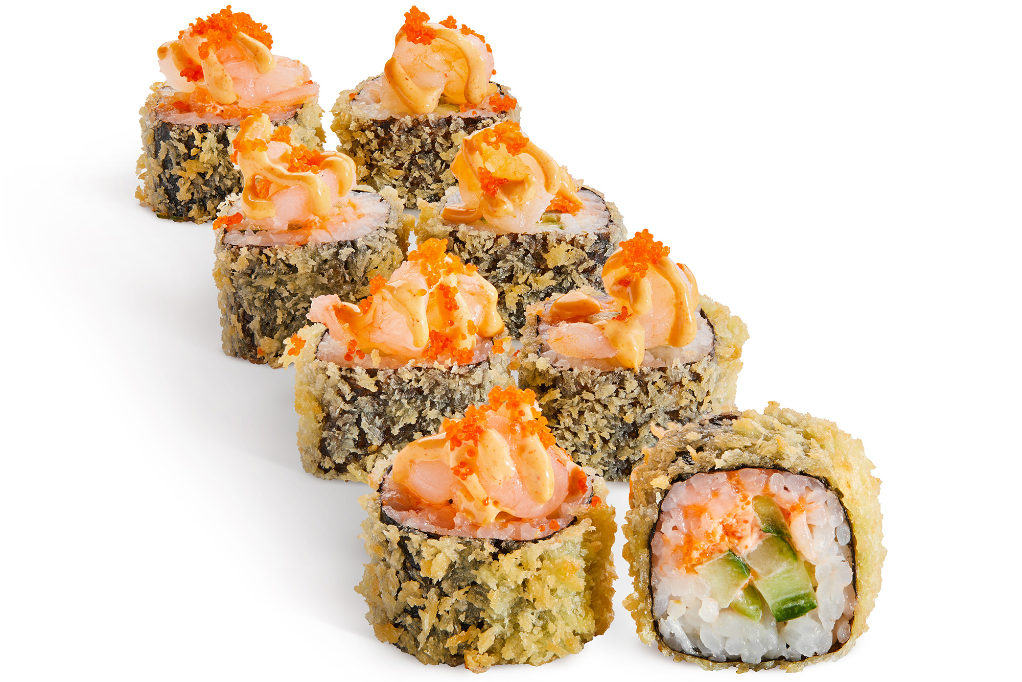 Горячий ролл Жареная Креветка - 8 шт.
Горячий ролл Жареная Креветка - 8 шт.