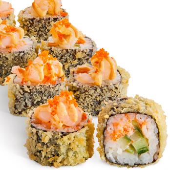 Горячий ролл Жареная Креветка