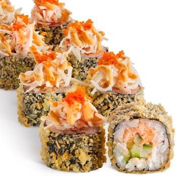 Горячий ролл Жареный Краб