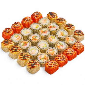 Сет с горячими роллами