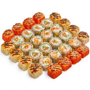 Сет с горячими роллами