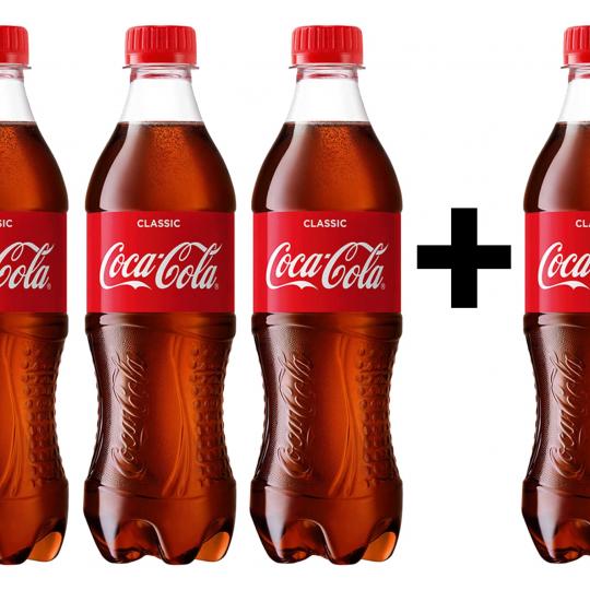 

Coca-Cola 3+1