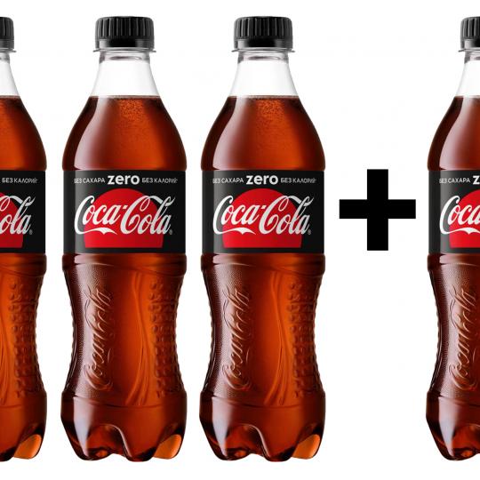 

Coca Cola Zero 3+1