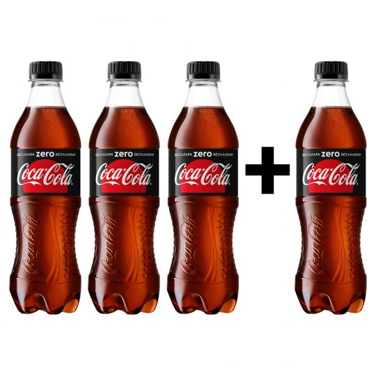 Coca Cola Zero 3+1