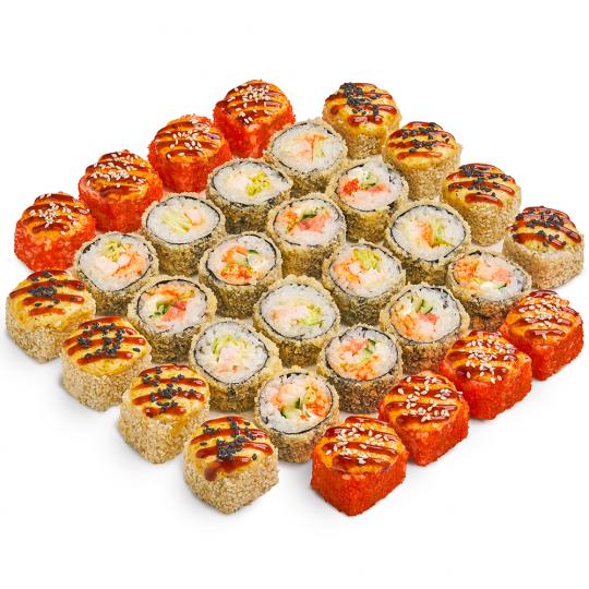 Сет с горячими роллами