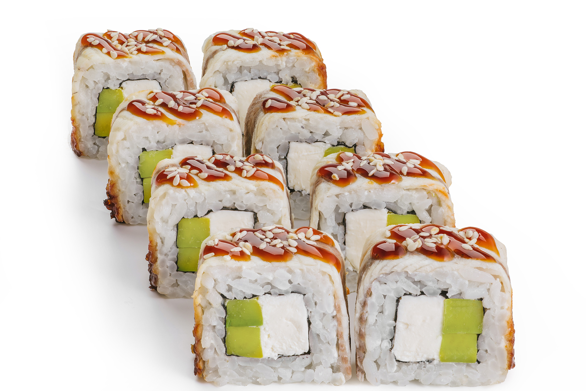 

Филадельфия с угрём - 8 шт.