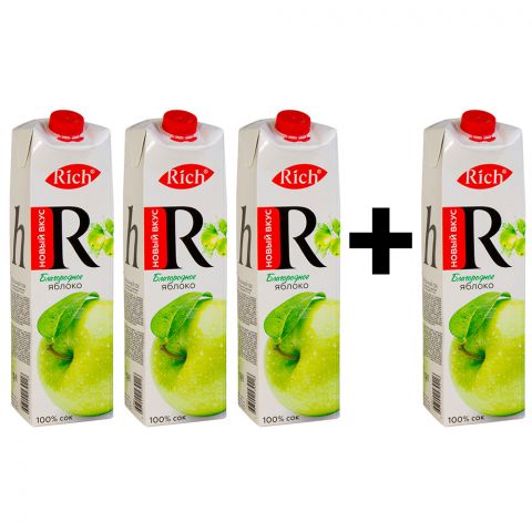 Rich Яблоко 3+1