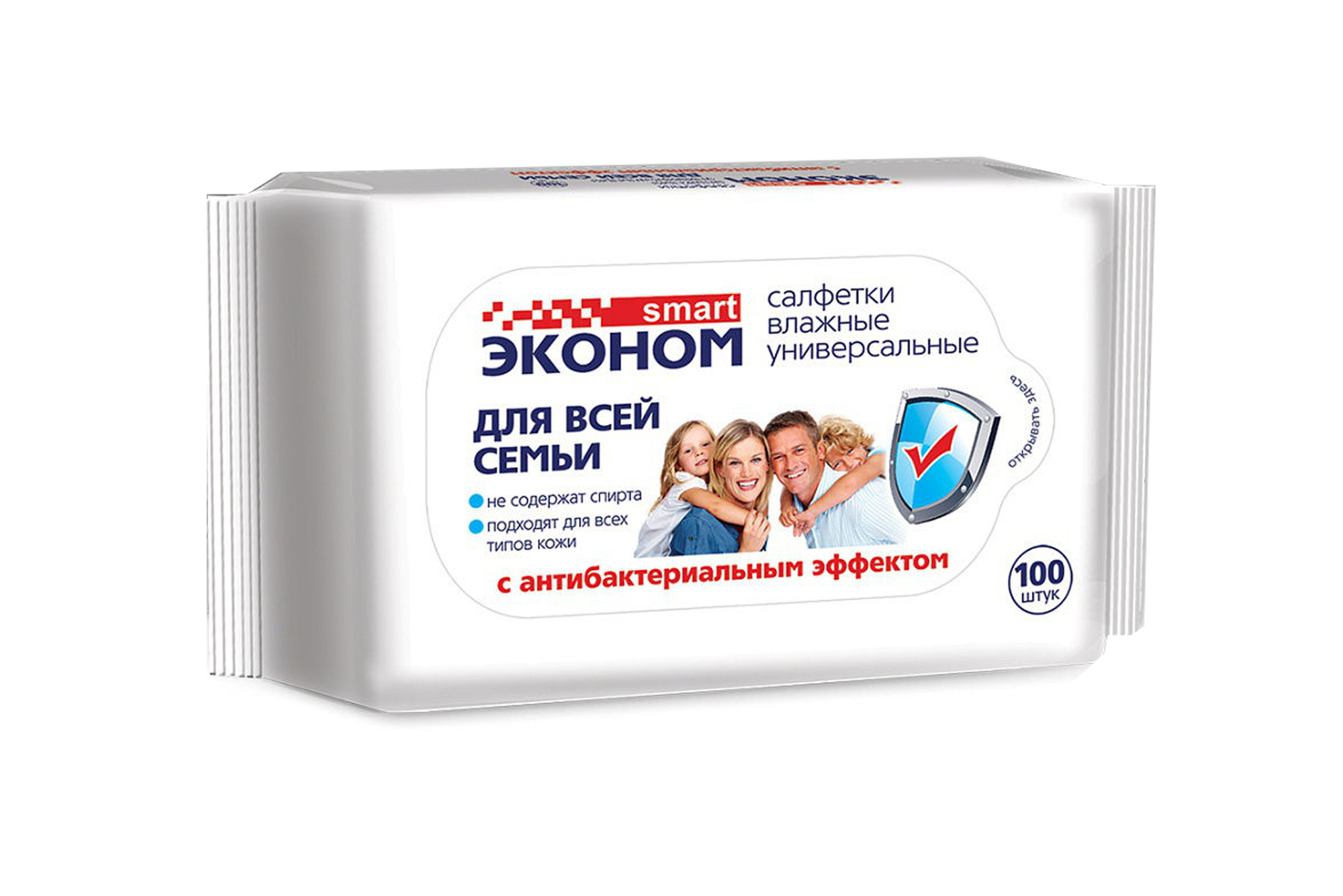 

Антибактериальные салфетки 100 шт