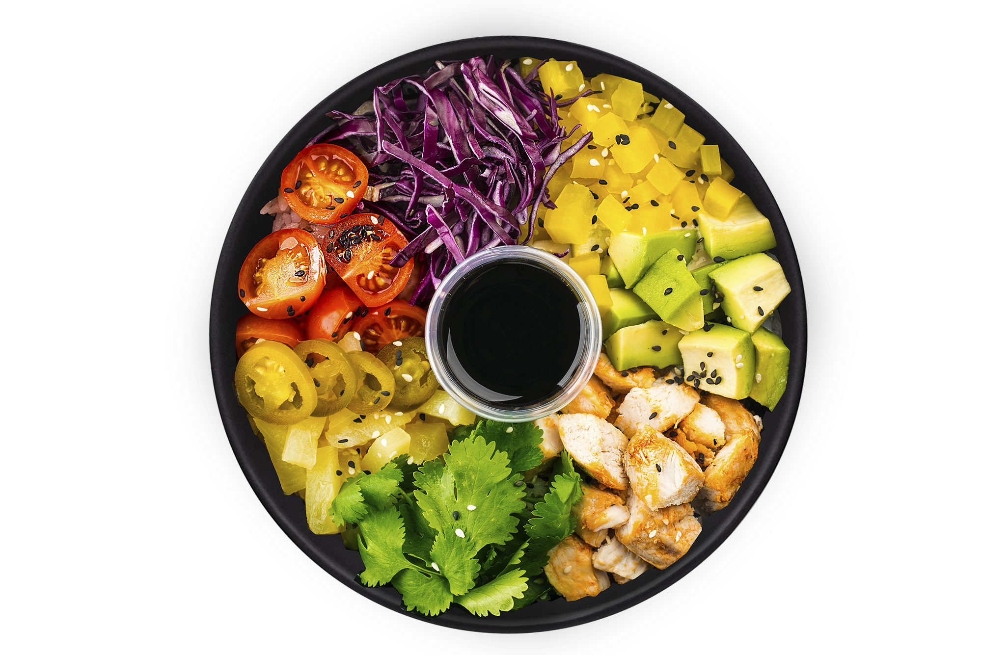 Поке с курицей (киноа) - Mалый