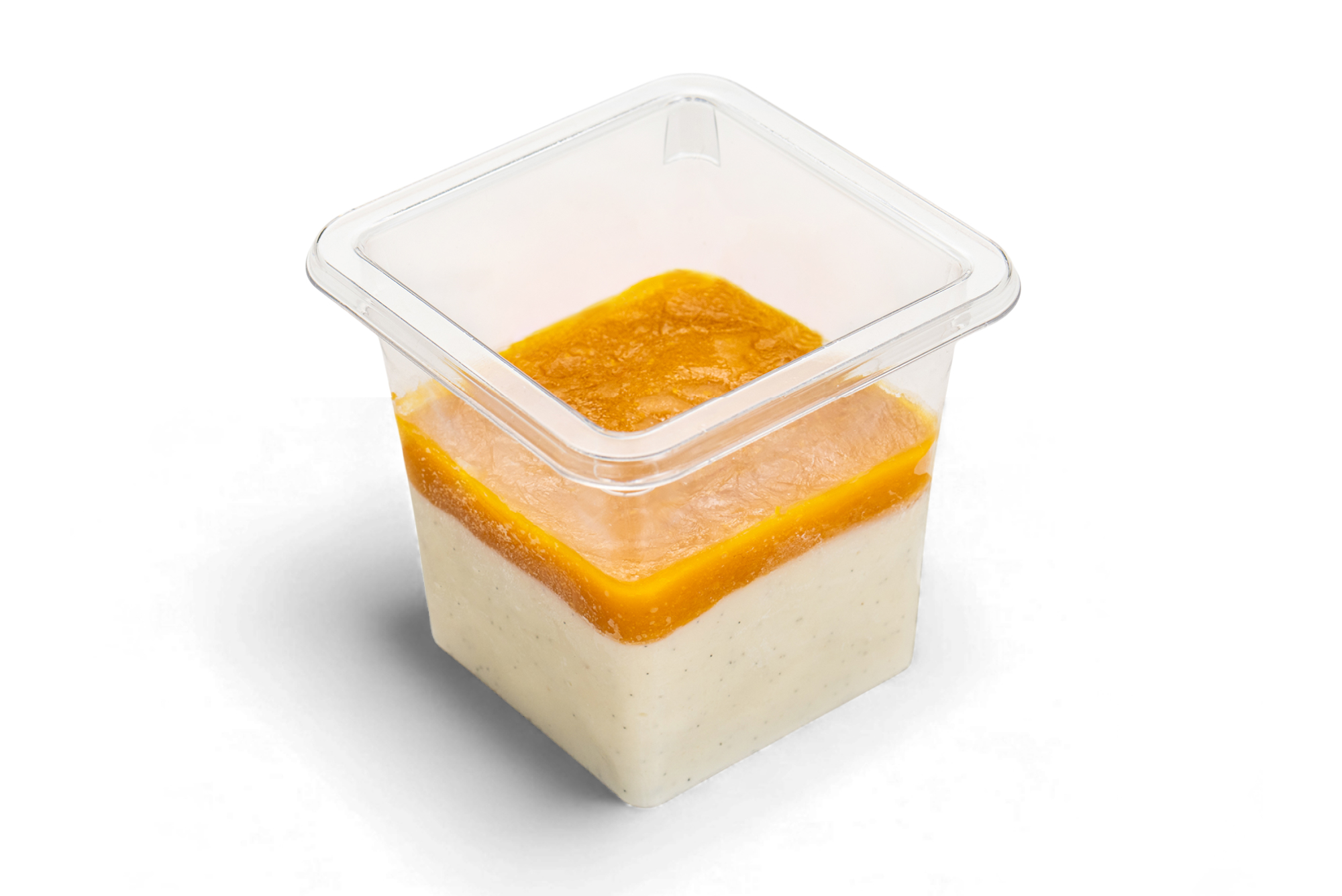 

Панакота с пюре манго